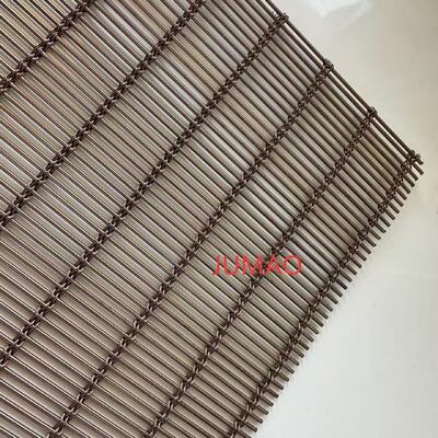 Decorative Woven Metal Mesh Architectural Mesh Stainless Steel Custom Made