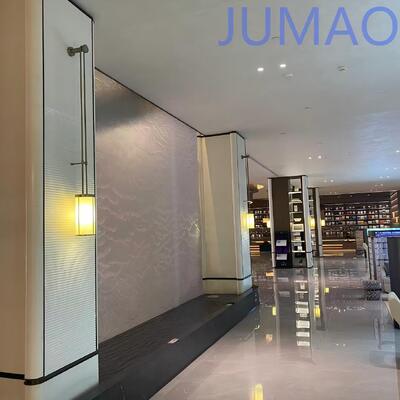 Metal Curtain Waterfall System With Pump For Indoor Landscape Decoration