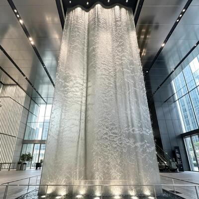 Outdoor Indoor Water Curtain Wall Stainless Steel Water Curtain Decorative Water Screen