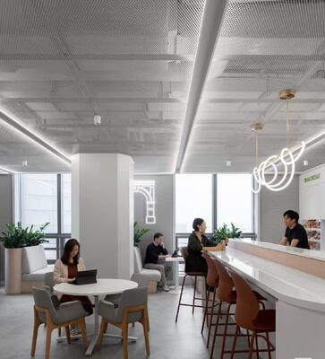 Eco-friendly Aluminum Architectural Expanded Metal for Sound Diffusion and Soft Light Transmission in Ceiling Design